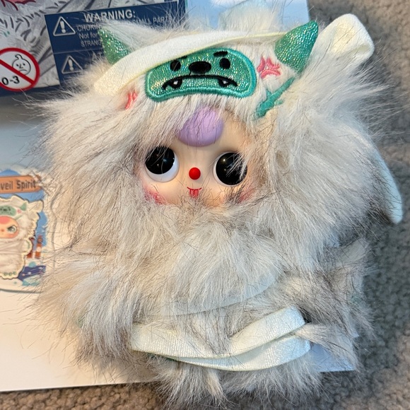 BabyThree Yeti Plush Blind Box Doll - SnowVeil Spirit - Picture 3 of 3